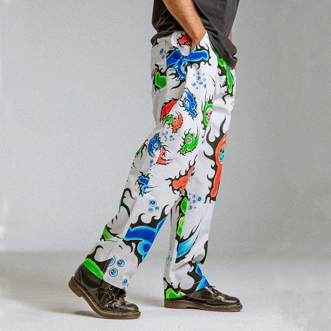 Брюки RIPNDIP Ember Pants Dusty Grey