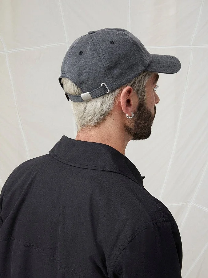 Кепка Alpha Industries Battlewash Cap Black