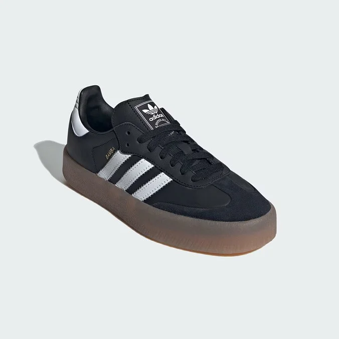 Кроссовки женские adidas Originals Sambae Core Black/Cloud White/Gold Metallic