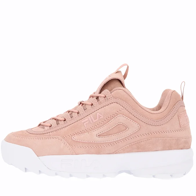 Кроссовки женские FILA Disruptor II Chalk Misty rose/Misty rose/White