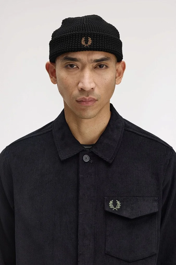 Шапка Fred Perry Waffle Beanie