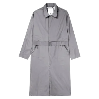 Рипстоп тренч мужской SHU светло-серый