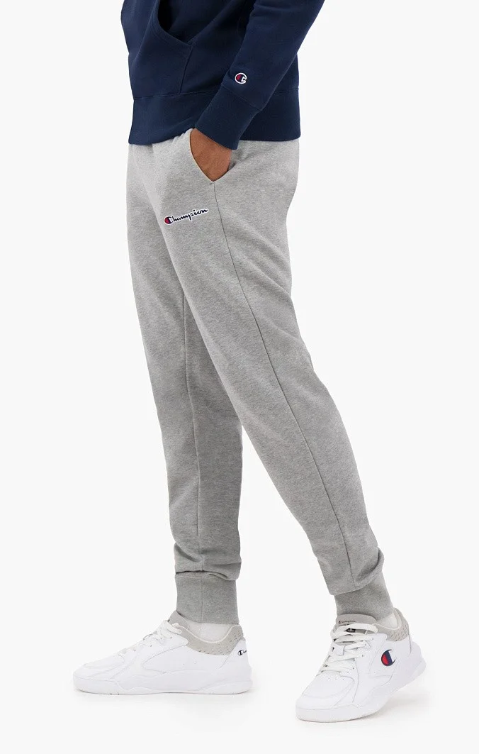 Штаны Champion Cuffed Script Logo Embroidery Fleece Joggers