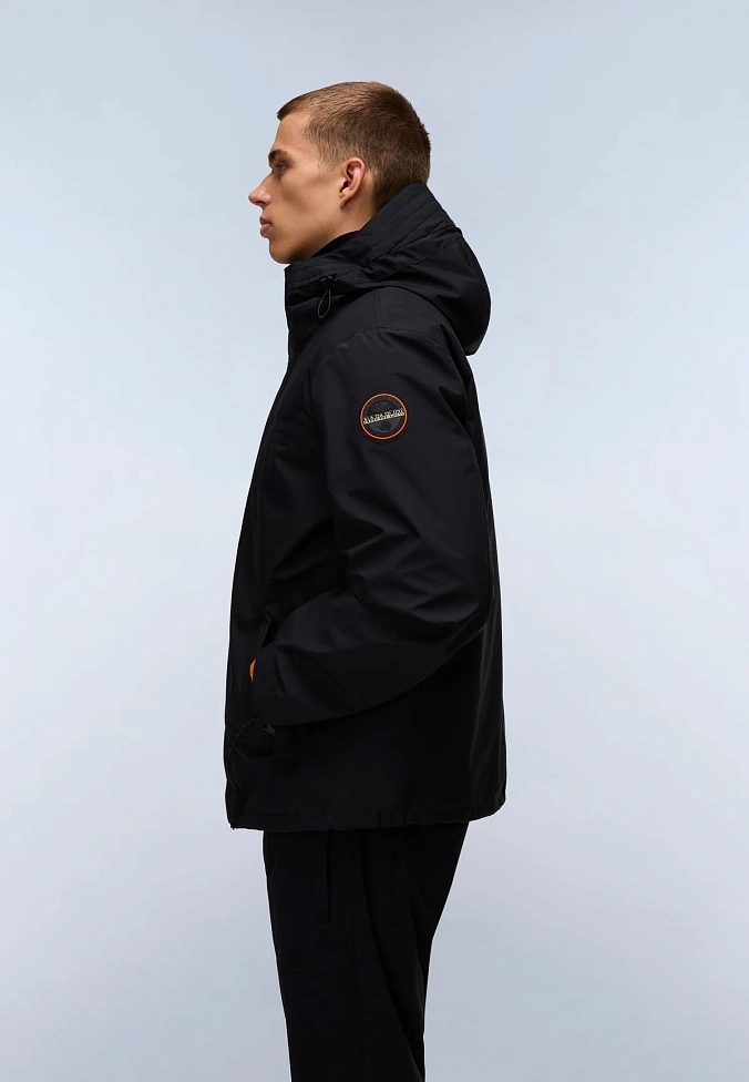 Куртка жилет Napapijri Pilloz Short Parka Jacket 3-in-1 Black