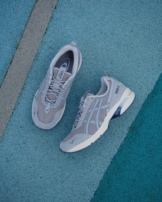 Кроссовки унисекс ASICS GEL-1090v2 Mid Grey/Mid Grey