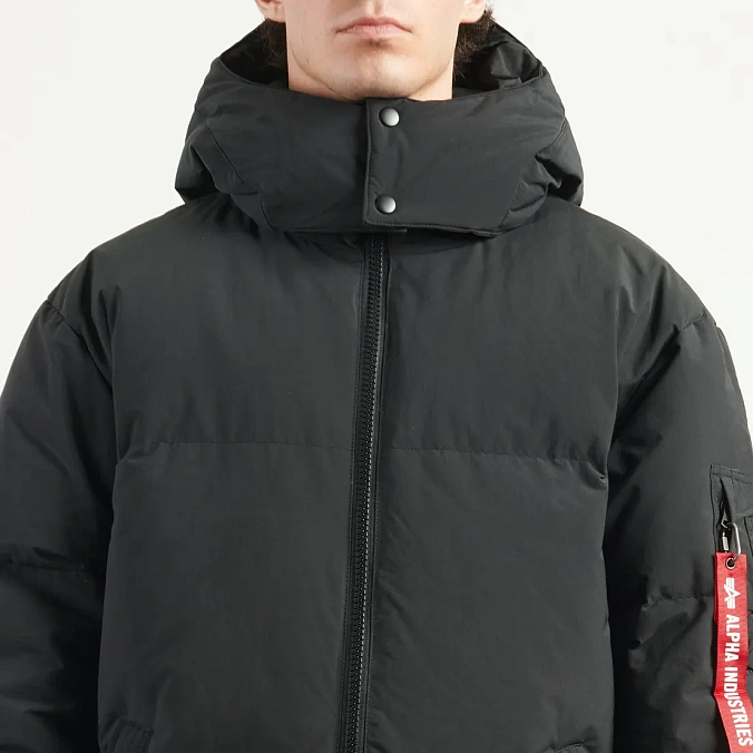 Пуховик мужской Alpha Industries Puffer Parka Black
