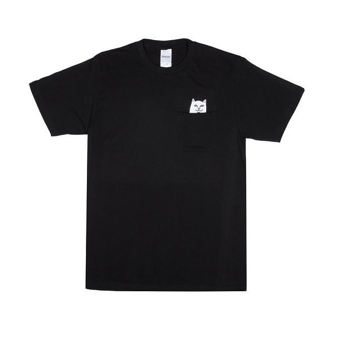 Футболка RIPNDIP Lord Nermal Pocket Tee Black